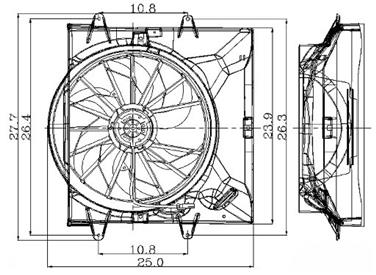 Engine Cooling Fan Assembly GP 2811479