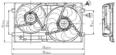 Engine Cooling Fan Assembly GP 2811558
