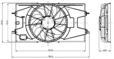 Engine Cooling Fan Assembly GP 2811568