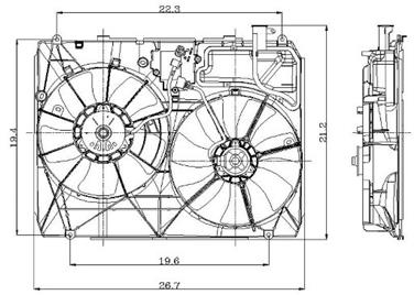 Engine Cooling Fan Assembly GP 2811569