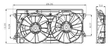 Engine Cooling Fan Assembly GP 2811593