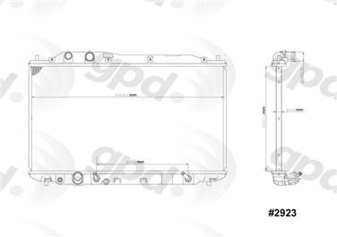 Radiator GP 2923C