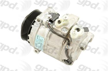 2009 Mercedes-Benz E350 A/C Compressor GP 6512104