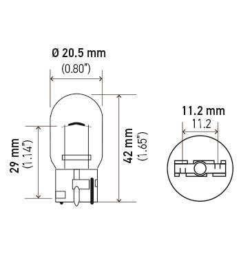 2012 Mazda CX-9 Turn Signal Light Bulb HL 7440NA