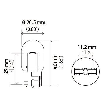 2008 Suzuki Grand Vitara Back Up Light Bulb HL 7440