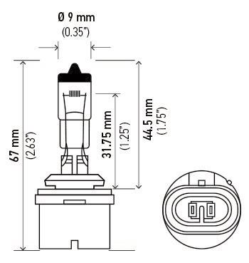 2013 Hyundai Tucson Fog Light Bulb HL 880