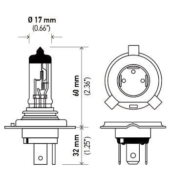 Fog Light Bulb HL 9003