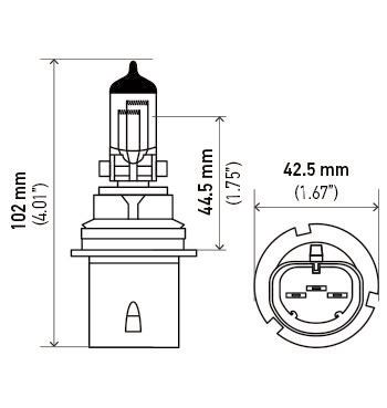 Headlight Bulb HL 9004LL