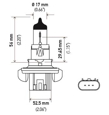 Headlight Bulb HL H13