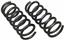 2005 Ford Focus Coil Spring Set MC 81003