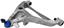 Suspension Control Arm and Ball Joint Assembly ME CMS40122