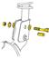 1997 Toyota Camry Alignment Camber Kit MO K90208