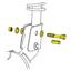 1996 Mazda MX-6 Alignment Camber Kit MO K9757