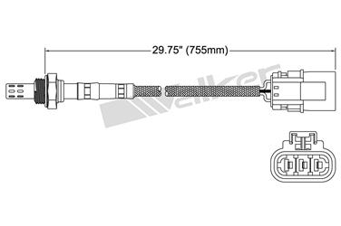 Oxygen Sensor O2 250-23104