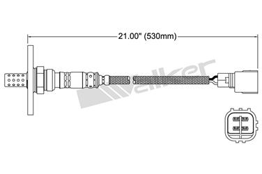 1992 Toyota Pickup Oxygen Sensor O2 250-24052