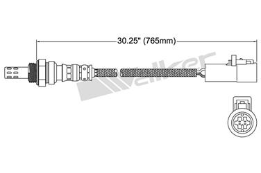 Oxygen Sensor O2 250-24070