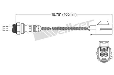 2007 Ford Focus Oxygen Sensor O2 250-24656