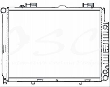 1998 Mercedes-Benz E320 Radiator OS 2290