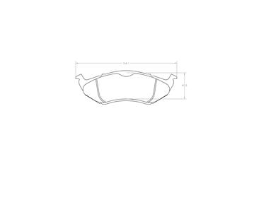 Disc Brake Pad Set P6 0591.20