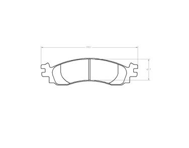 Disc Brake Pad Set P6 1158.20