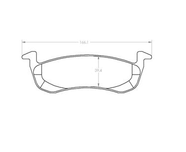 Disc Brake Pad Set P6 1279.20