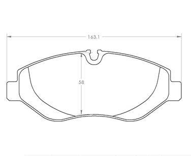 Disc Brake Pad Set P6 1316.10