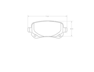 Disc Brake Pad Set P6 1326.20