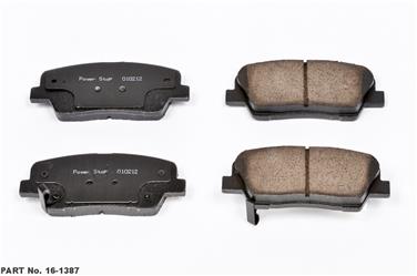 Disc Brake Pad Set P8 16-1387