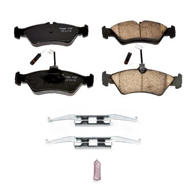 2005 Dodge Sprinter 2500 Disc Brake Pad and Hardware Kit P8 17-1006