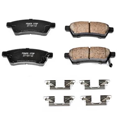 2007 Nissan Frontier Disc Brake Pad and Hardware Kit P8 17-1100