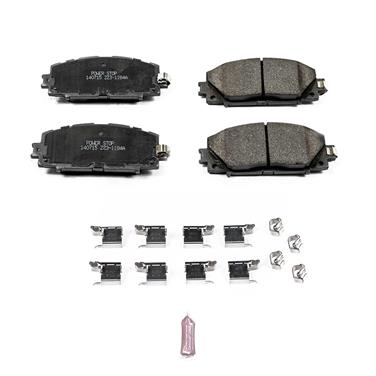 2012 Toyota Prius C Disc Brake Pad and Hardware Kit P8 17-1184A