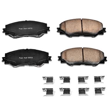 2012 Toyota Prius V Disc Brake Pad and Hardware Kit P8 17-1210