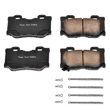 2009 Nissan 370Z Disc Brake Pad and Hardware Kit P8 17-1347