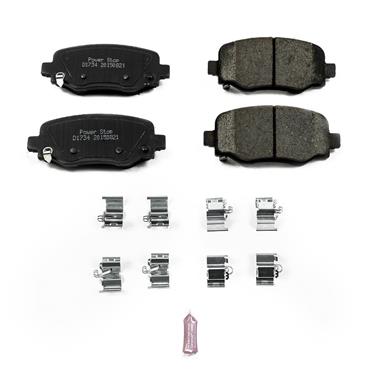 2014 Jeep Cherokee Disc Brake Pad and Hardware Kit P8 17-1734