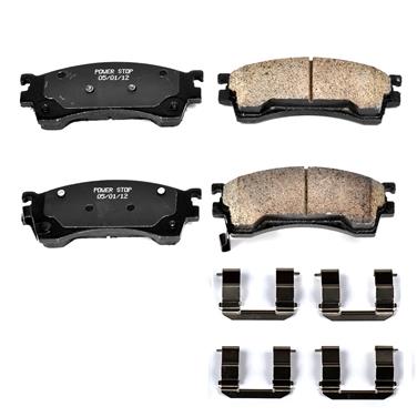 1997 Mazda MX-6 Disc Brake Pad and Hardware Kit P8 17-583