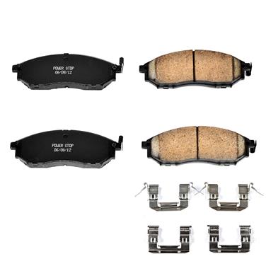 2007 Nissan 350Z Disc Brake Pad and Hardware Kit P8 17-888