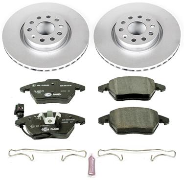 2010 Volkswagen Passat Disc Brake Pad and Rotor Kit P8 ESK2259