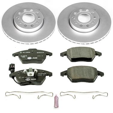 2010 Volkswagen Golf Disc Brake Pad and Rotor Kit P8 ESK4623