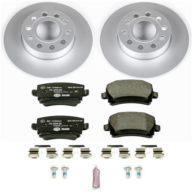 2010 Volkswagen Golf Disc Brake Pad and Rotor Kit P8 ESK4627