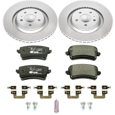 2010 Audi S5 Disc Brake Pad and Rotor Kit P8 ESK4746