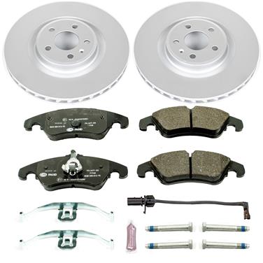 2010 Audi S5 Disc Brake Pad and Rotor Kit P8 ESK6154