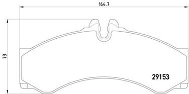 Disc Brake Pad Set PA 355005391