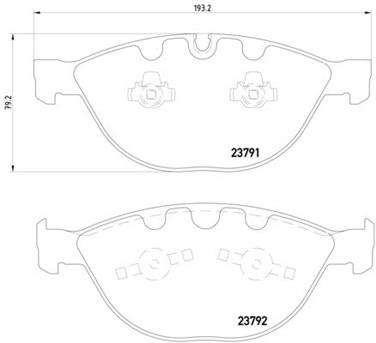 Disc Brake Pad Set PA 355006551