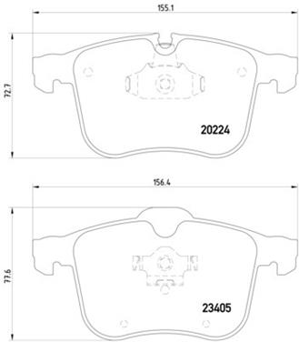 Disc Brake Pad Set PA 355006561