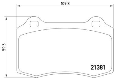 Disc Brake Pad Set PA 355006591