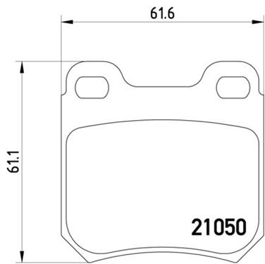 Disc Brake Pad Set PA 355007381