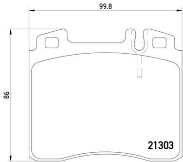 Disc Brake Pad Set PA 355007551