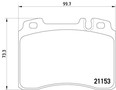 Disc Brake Pad Set PA 355008181