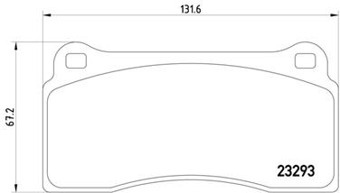 Disc Brake Pad Set PA 355008981