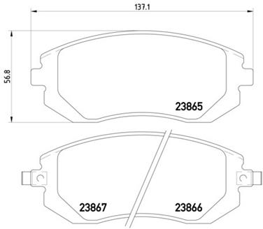 Disc Brake Pad Set PA 355010211